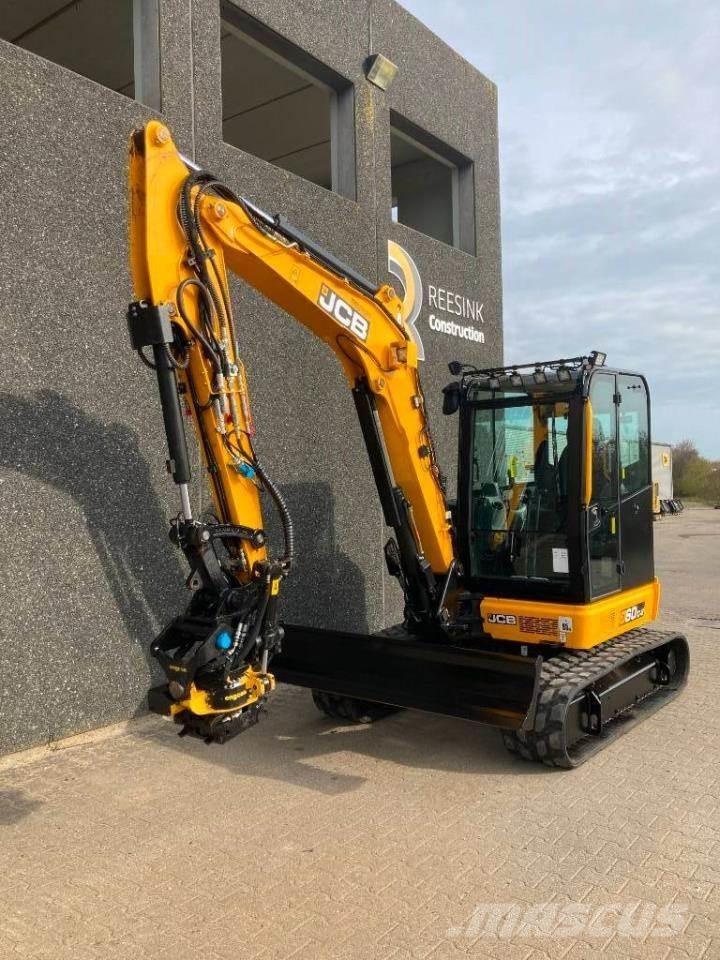JCB 60C-2 Mini ekskavatörler, 7 tona dek