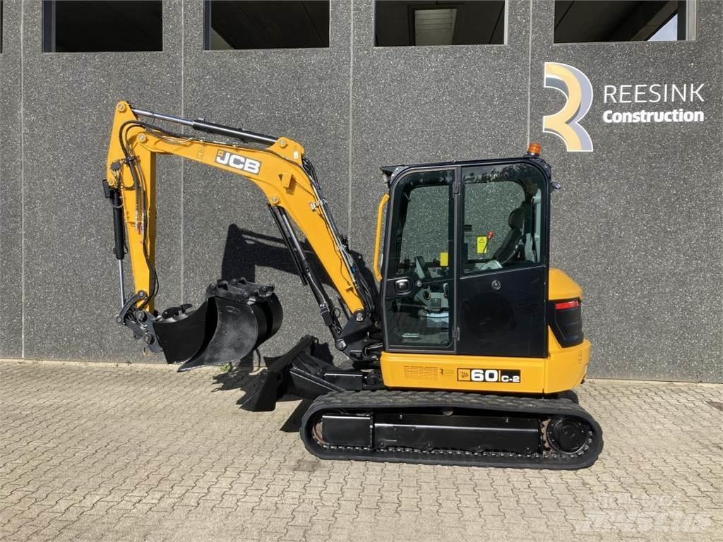 JCB 60C-2 Mini ekskavatörler, 7 tona dek