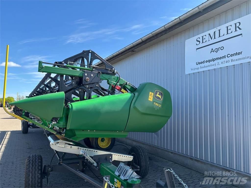 John Deere 735D Biçerdöver kafaları