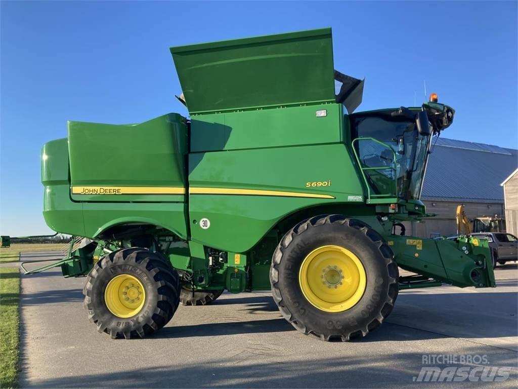 John Deere S690I Biçerdöverler