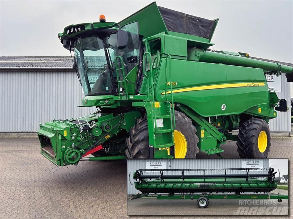 John Deere T670 Biçerdöverler
