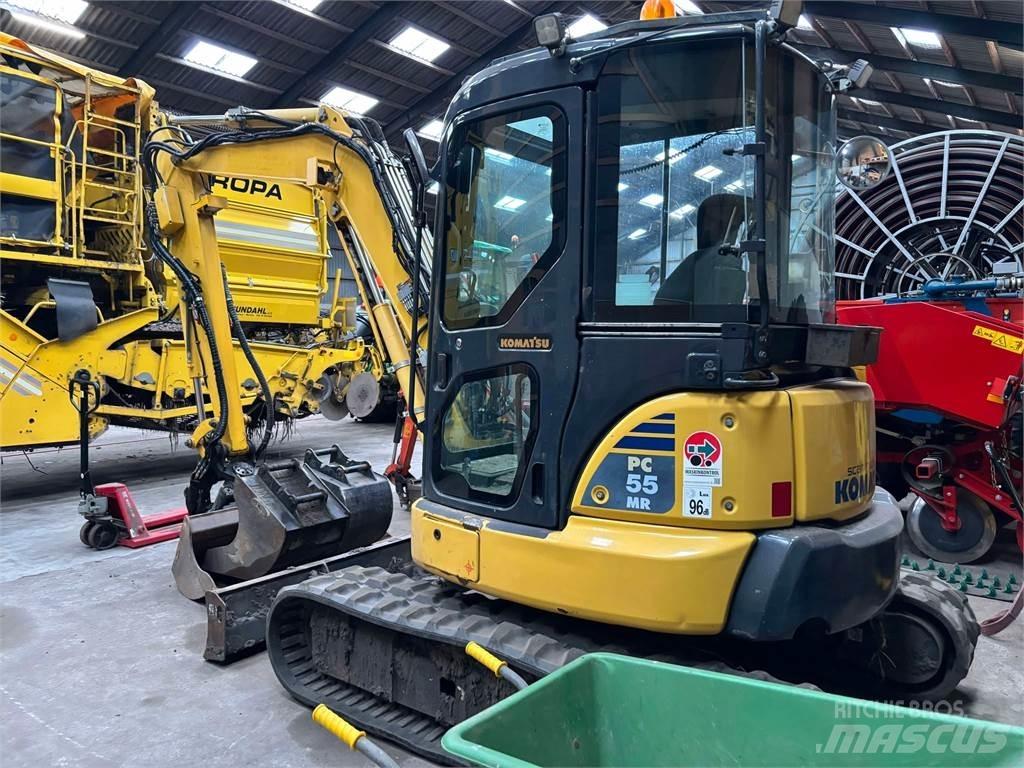 Komatsu PC 55 MR Paletli ekskavatörler