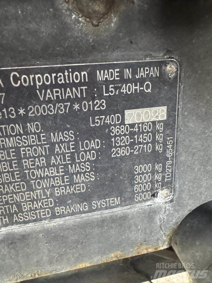 Kubota 5740 Traktörler