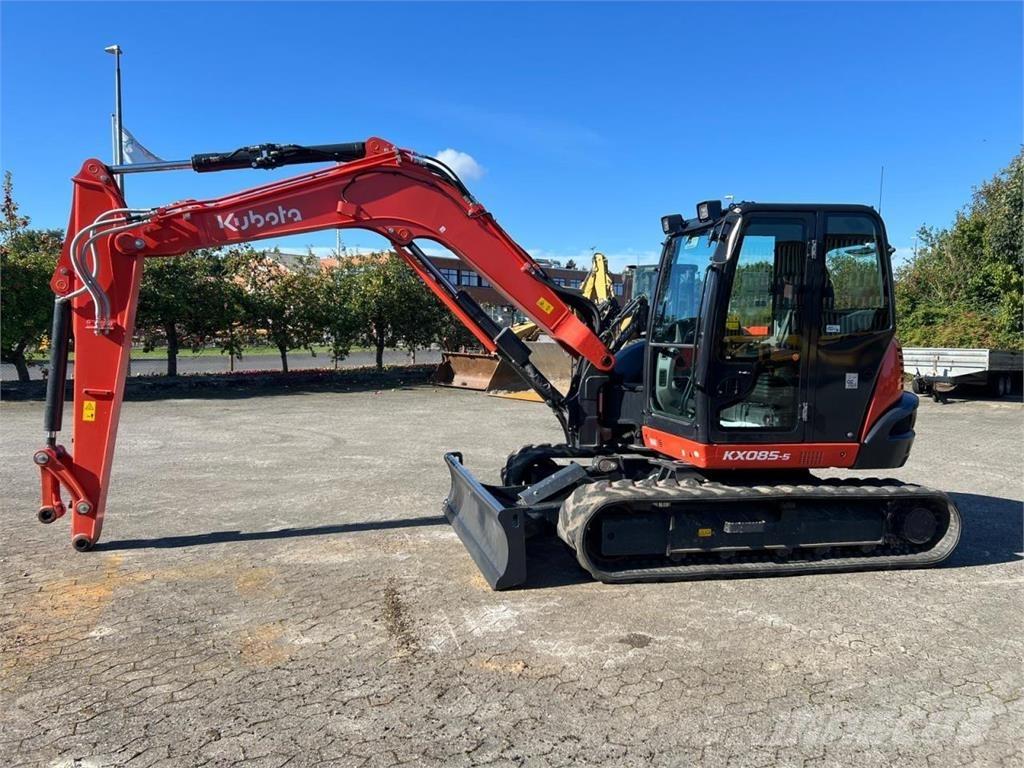 Kubota KX085-5 Paletli ekskavatörler