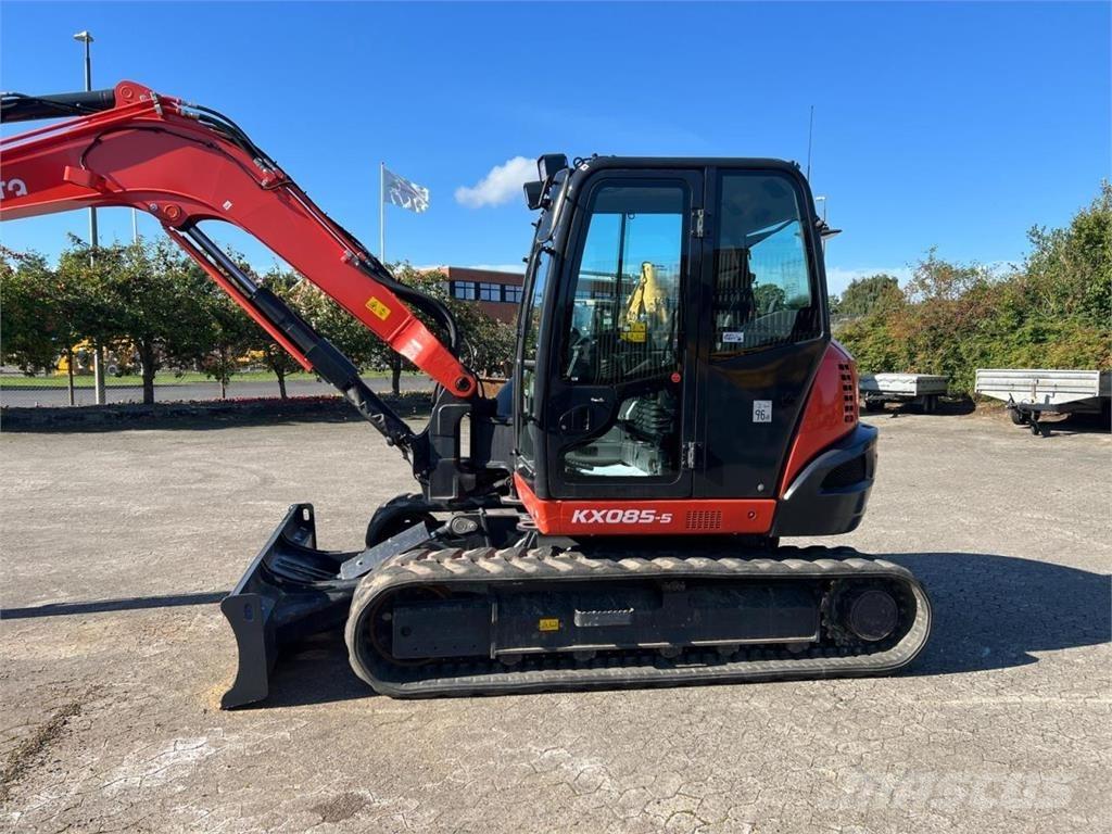 Kubota KX085-5 Paletli ekskavatörler