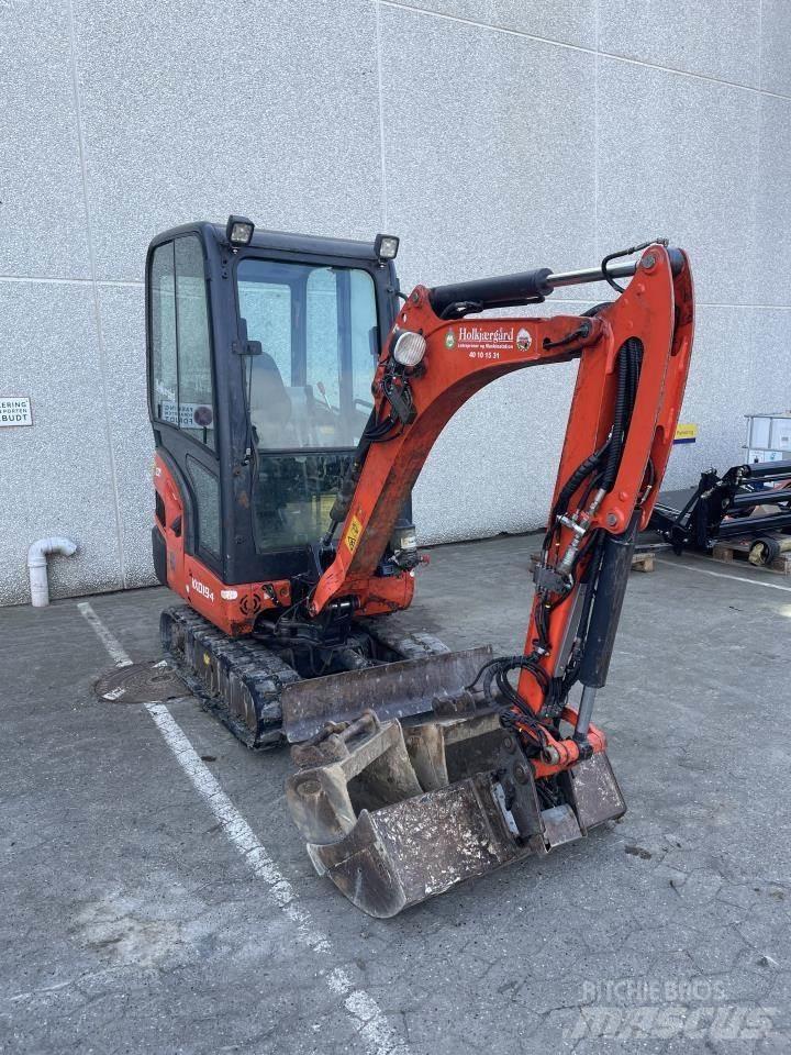Kubota KX19-4 Mini ekskavatörler, 7 tona dek