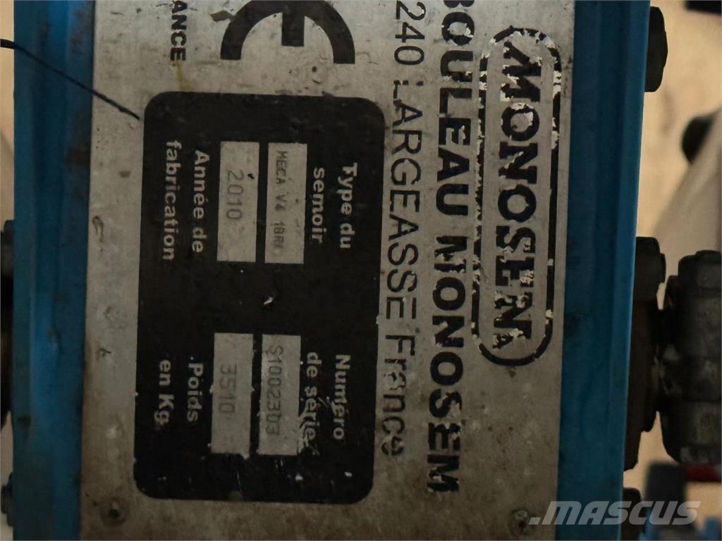 Monosem SÅMASKINE Kombine hububat mibzerleri