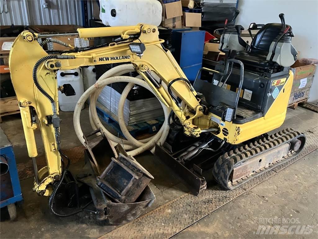 New Holland E09SR Mini ekskavatörler, 7 tona dek