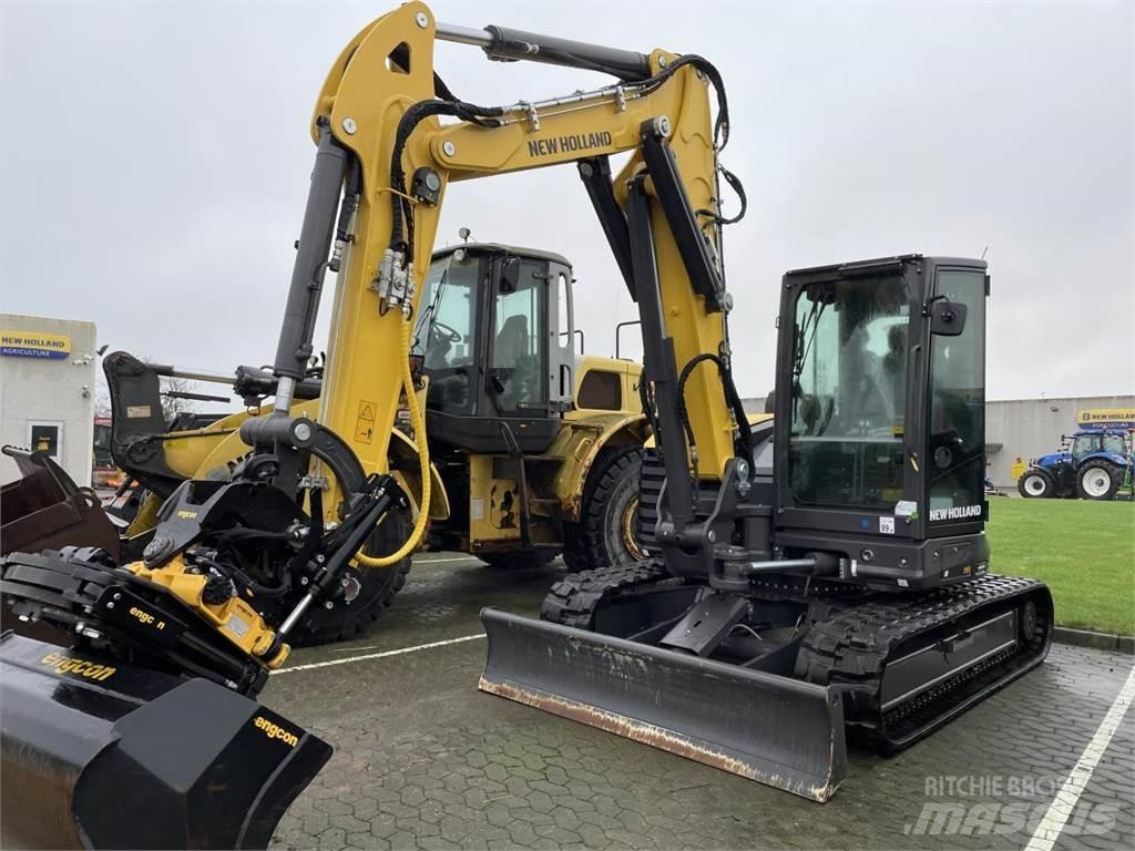 New Holland E100D Mini ekskavatörler, 7 tona dek