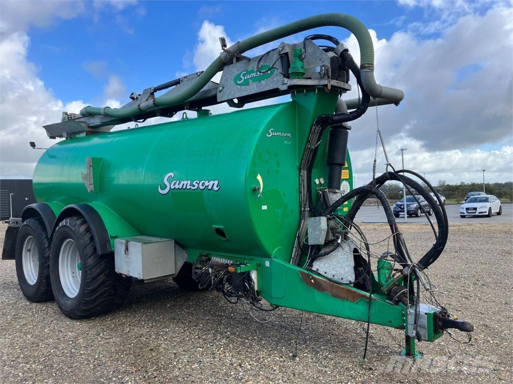 Samson PG 20 Sivi gübre ve ilaç tankerleri