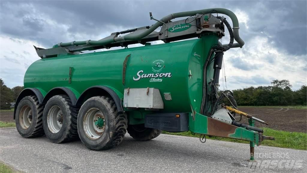 Samson PG 25 Sivi gübre ve ilaç tankerleri
