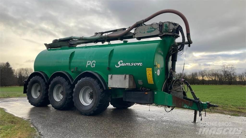 Samson PG 25 Sivi gübre ve ilaç tankerleri