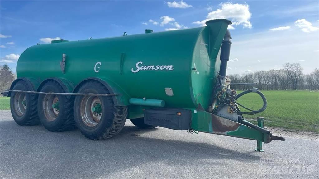 Samson PG 25 Sivi gübre ve ilaç tankerleri