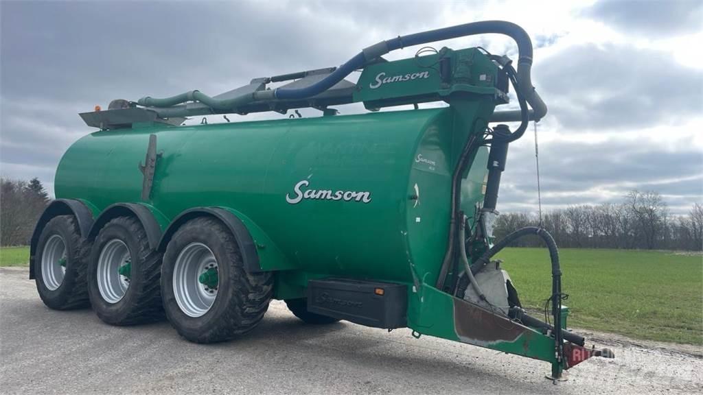 Samson PG 25 Sivi gübre ve ilaç tankerleri