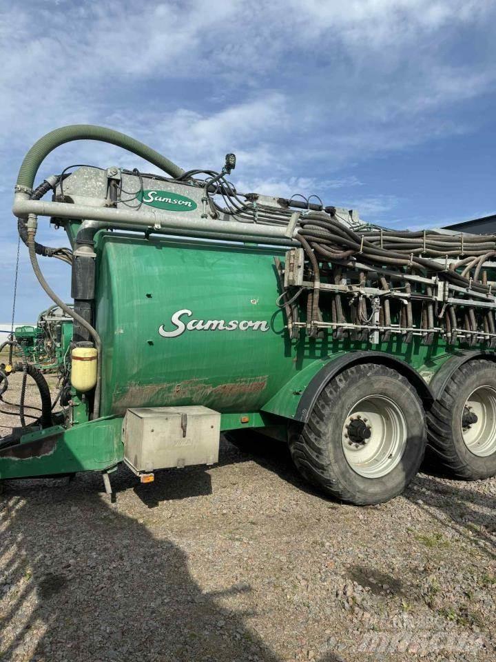 Samson PG 25 Sivi gübre ve ilaç tankerleri