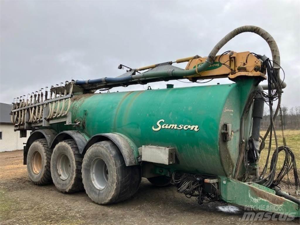 Samson PG 25 Sivi gübre ve ilaç tankerleri