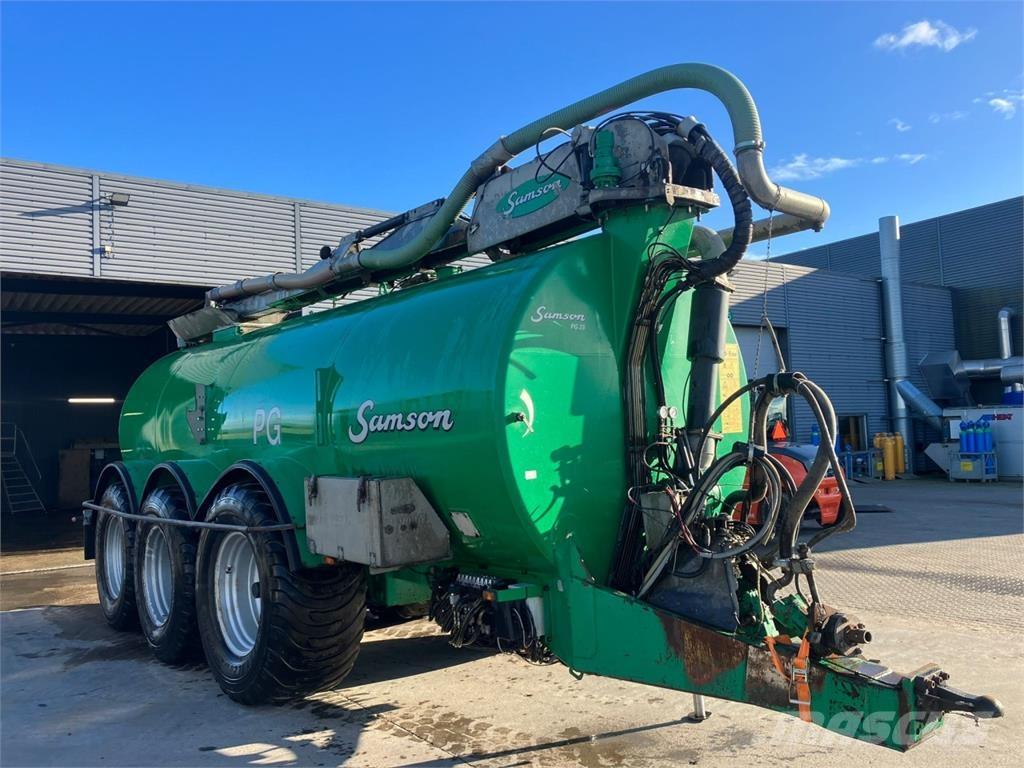 Samson PG 25 FH Sivi gübre ve ilaç tankerleri
