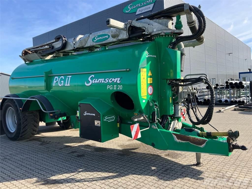 Samson PG II 20 Sivi gübre ve ilaç tankerleri