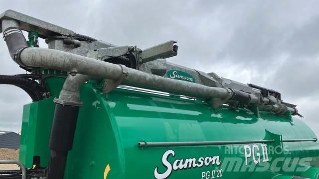 Samson PG II 20 Sivi gübre ve ilaç tankerleri