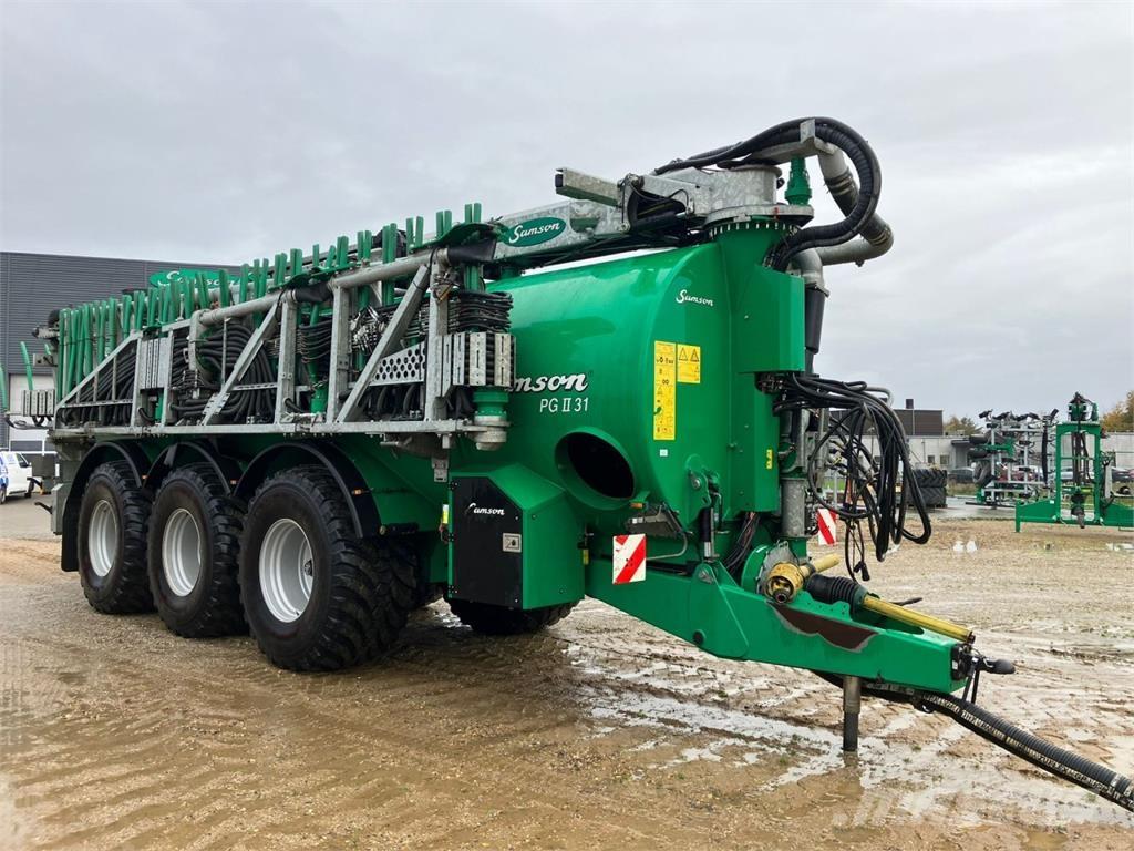 Samson PG II 31 Sivi gübre ve ilaç tankerleri