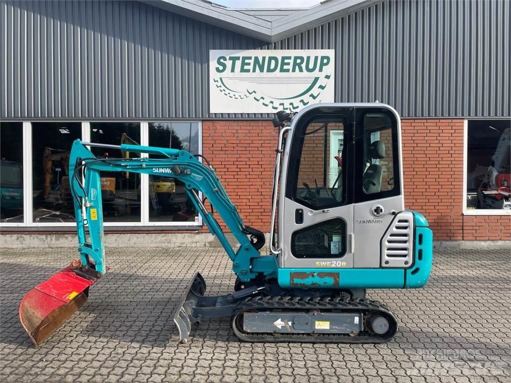 Sunward SWE20B Mini ekskavatörler, 7 tona dek