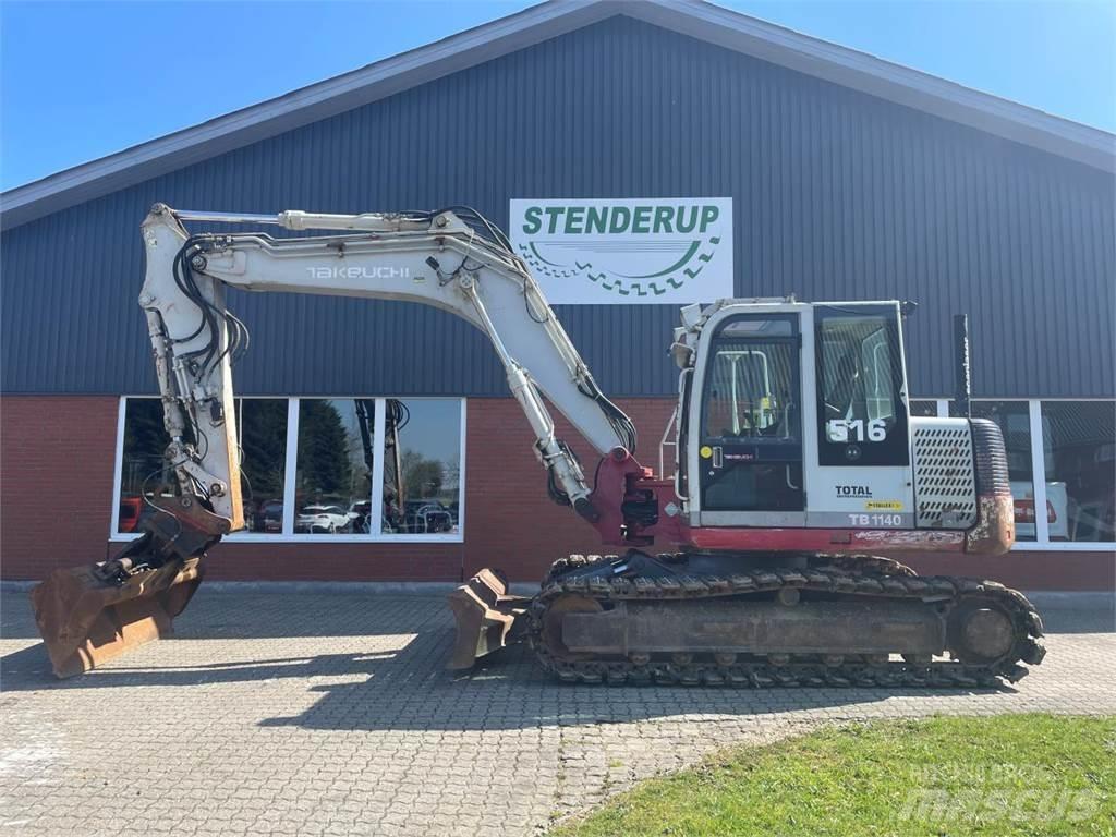 Takeuchi 1140 Mini ekskavatörler, 7 tona dek