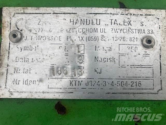 Talex CUT185 Kendi yürür saman makinaları