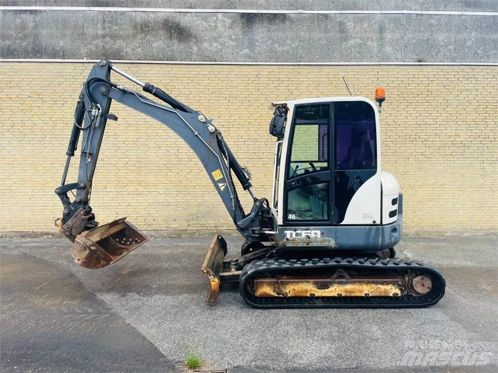 Terex TC60 Mini ekskavatörler, 7 tona dek