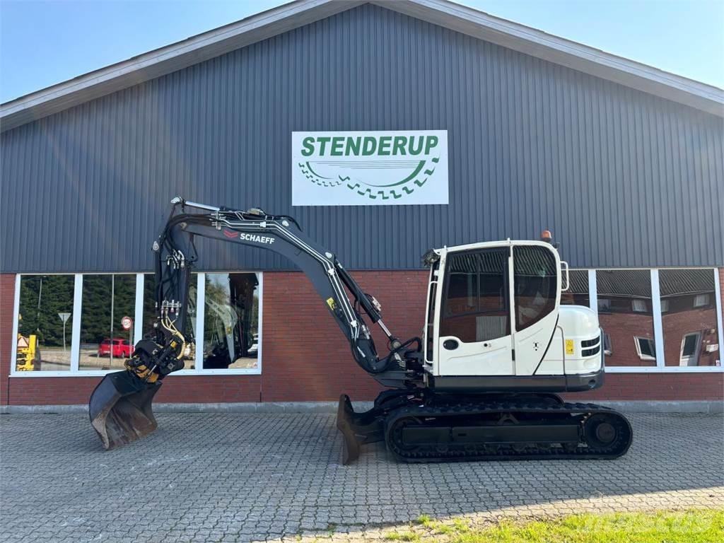 Terex TC85 Mini ekskavatörler, 7 tona dek