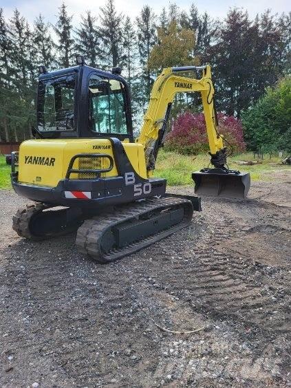 Yanmar B50 Mini ekskavatörler, 7 tona dek