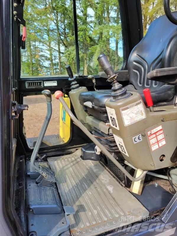 Yanmar B50 Mini ekskavatörler, 7 tona dek