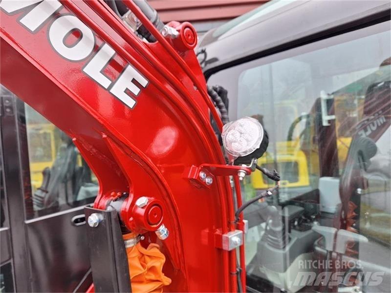 Mole M20 Mini ekskavatörler, 7 tona dek