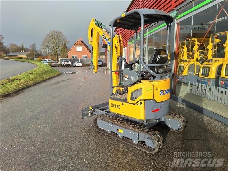 XCMG XE18E Mini ekskavatörler, 7 tona dek