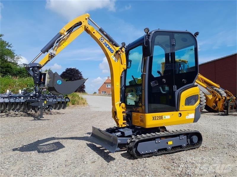 XCMG XE20E Mini ekskavatörler, 7 tona dek