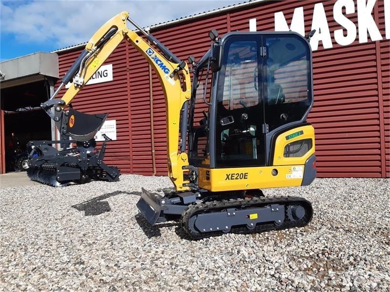 XCMG xe20e Mini ekskavatörler, 7 tona dek