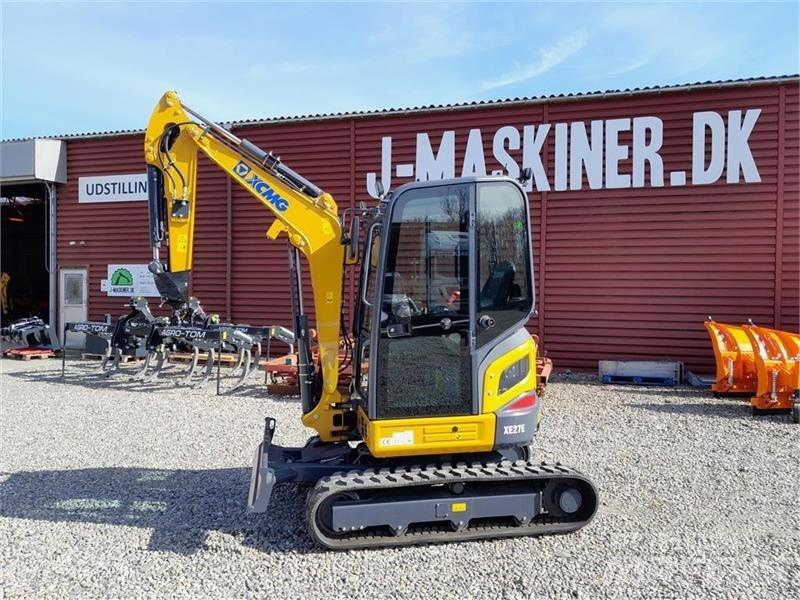 XCMG Xe27e Mini ekskavatörler, 7 tona dek