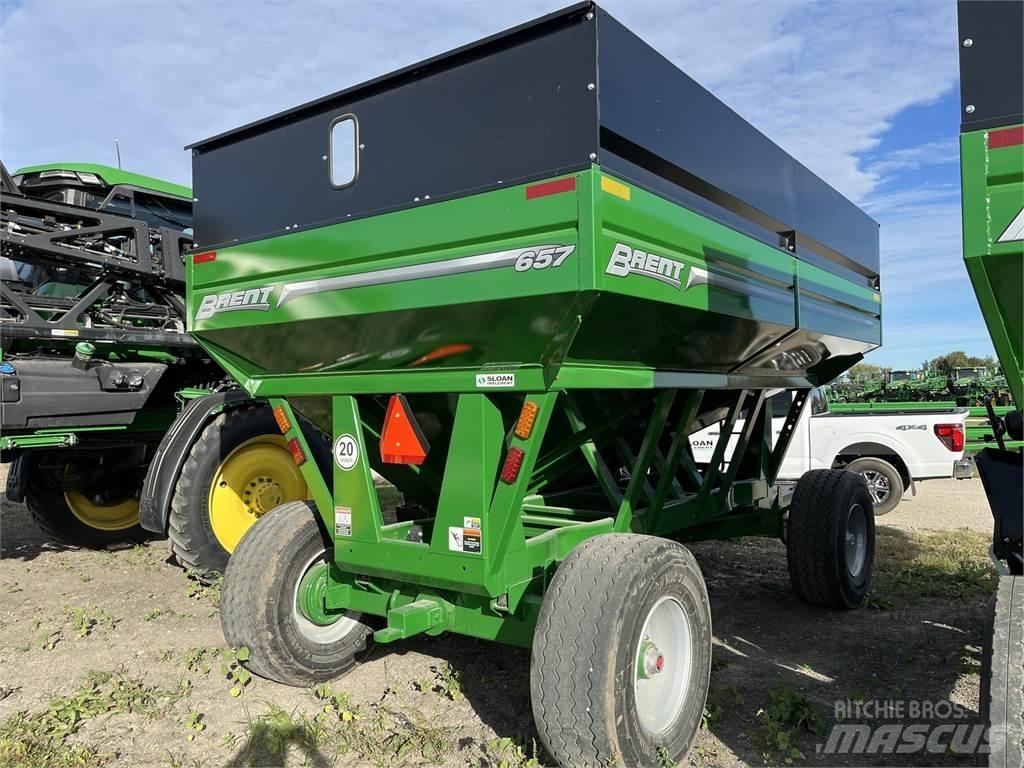 Brent 657 Hububat/Silaj Römorkları