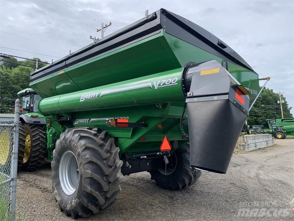 Brent V700 Hububat/Silaj Römorkları