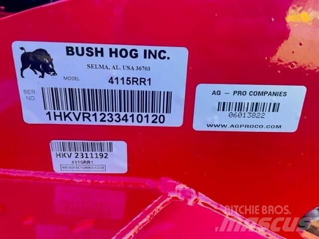 Bush Hog 4115 Balya ögütücü, kesici ve açicilar