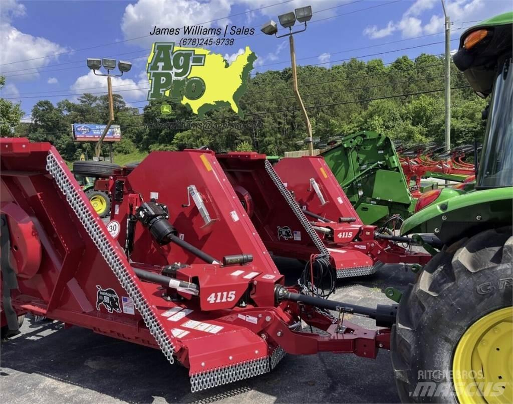 Bush Hog 4115 Balya ögütücü, kesici ve açicilar