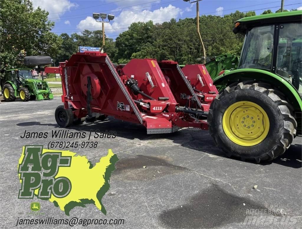 Bush Hog 4115 Balya ögütücü, kesici ve açicilar