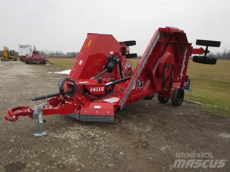 Bush Hog 4115 Balya ögütücü, kesici ve açicilar
