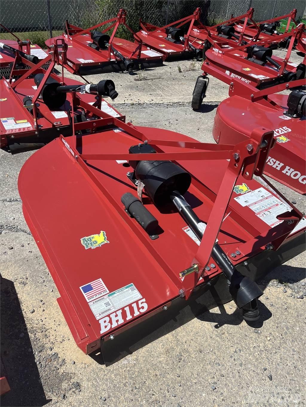 Bush Hog BH115 Balya ögütücü, kesici ve açicilar