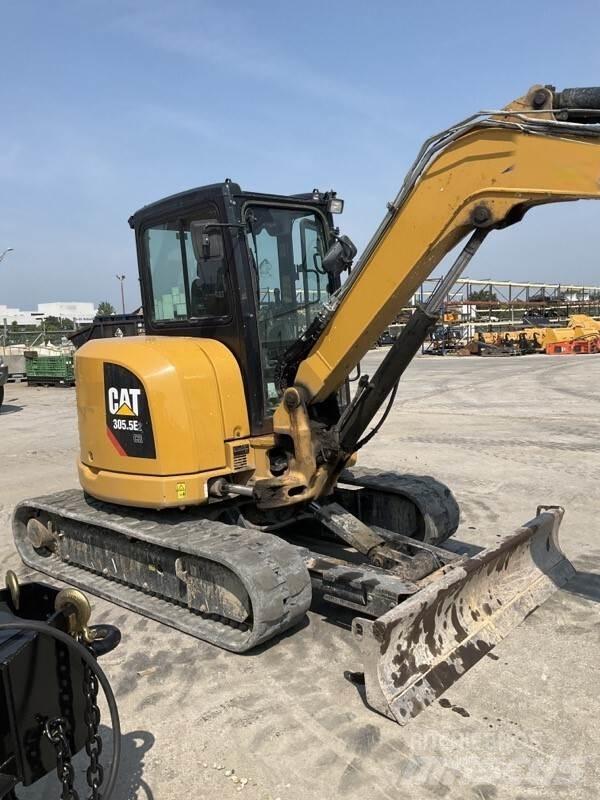CAT 305.5E2 CR Mini ekskavatörler, 7 tona dek