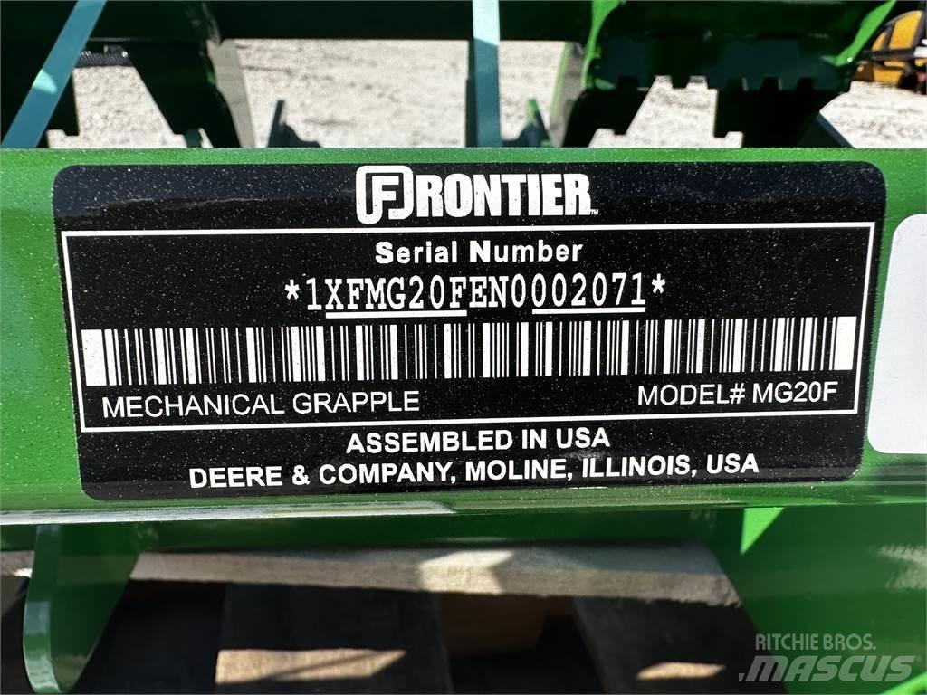 Frontier MG20F Diger tarim makinalari