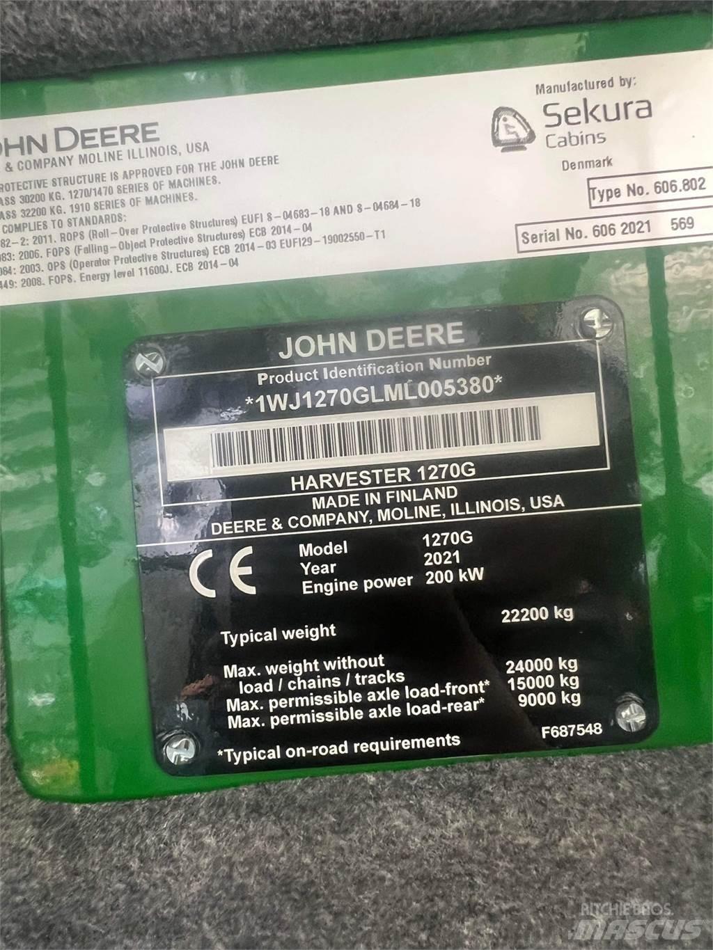 John Deere 1270G Biçerdöverler