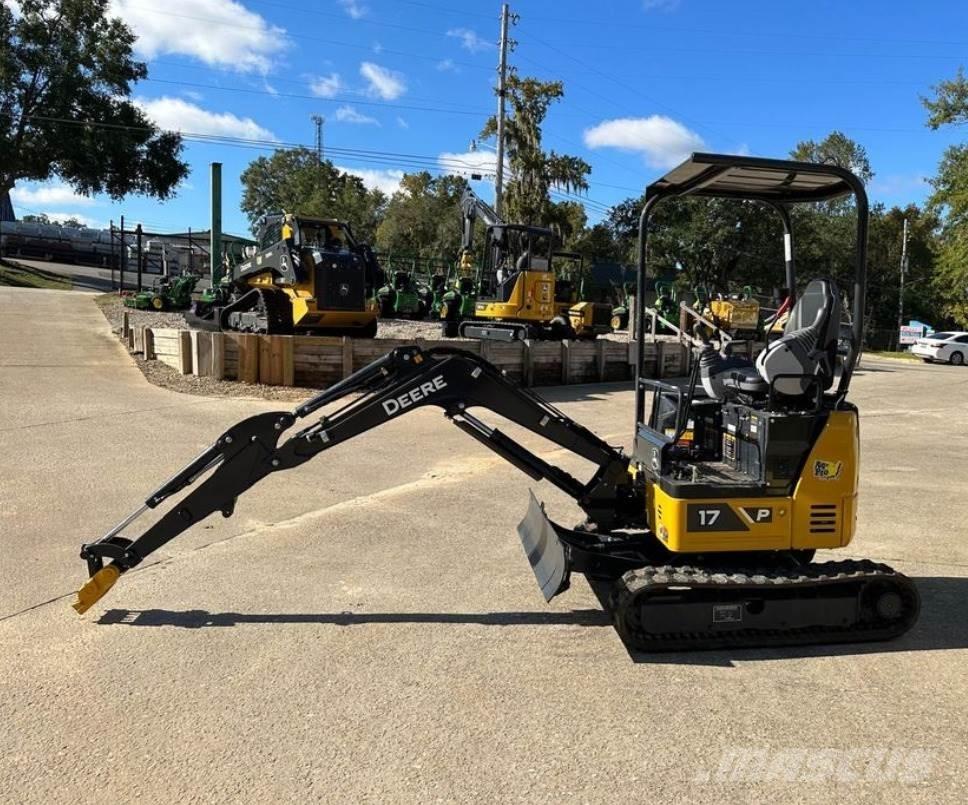 John Deere 17 P Mini ekskavatörler, 7 tona dek