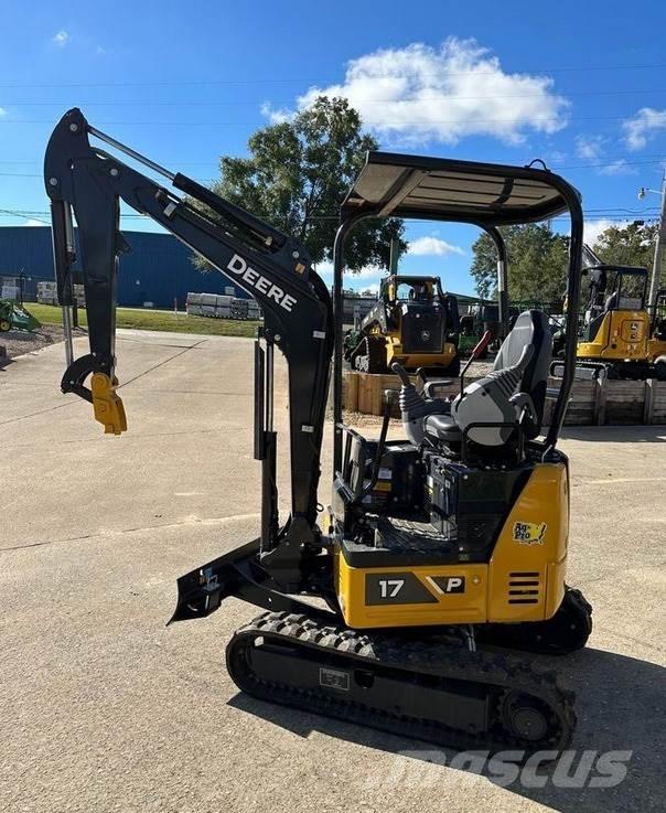 John Deere 17 P Mini ekskavatörler, 7 tona dek