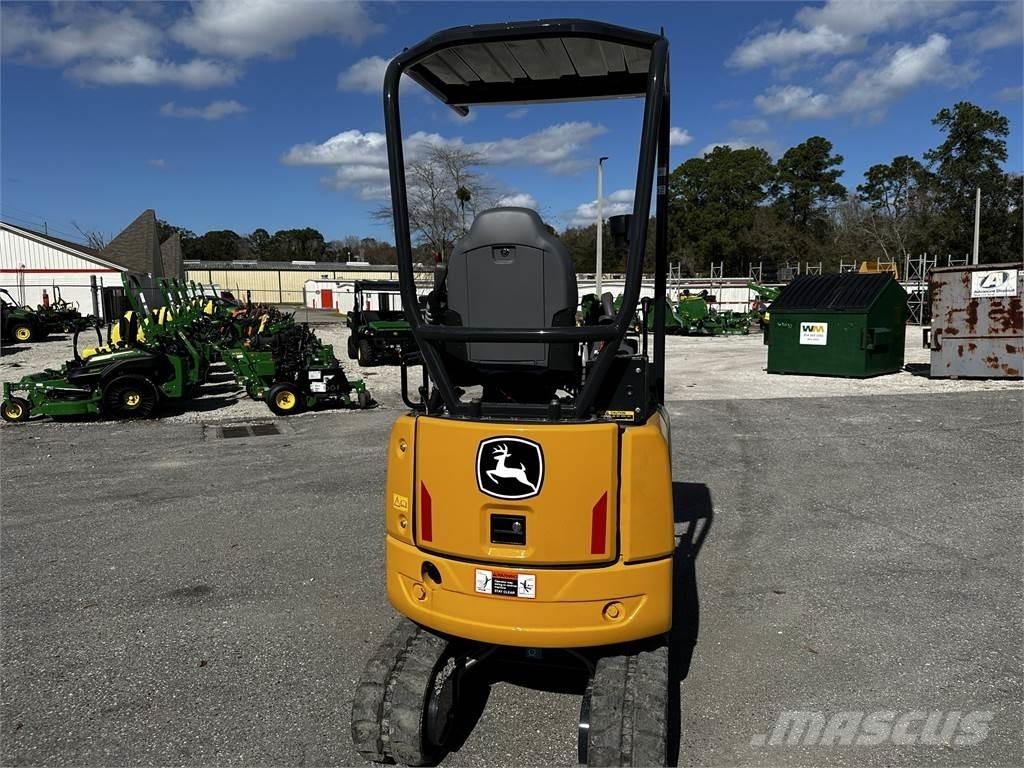 John Deere 17 P Mini ekskavatörler, 7 tona dek