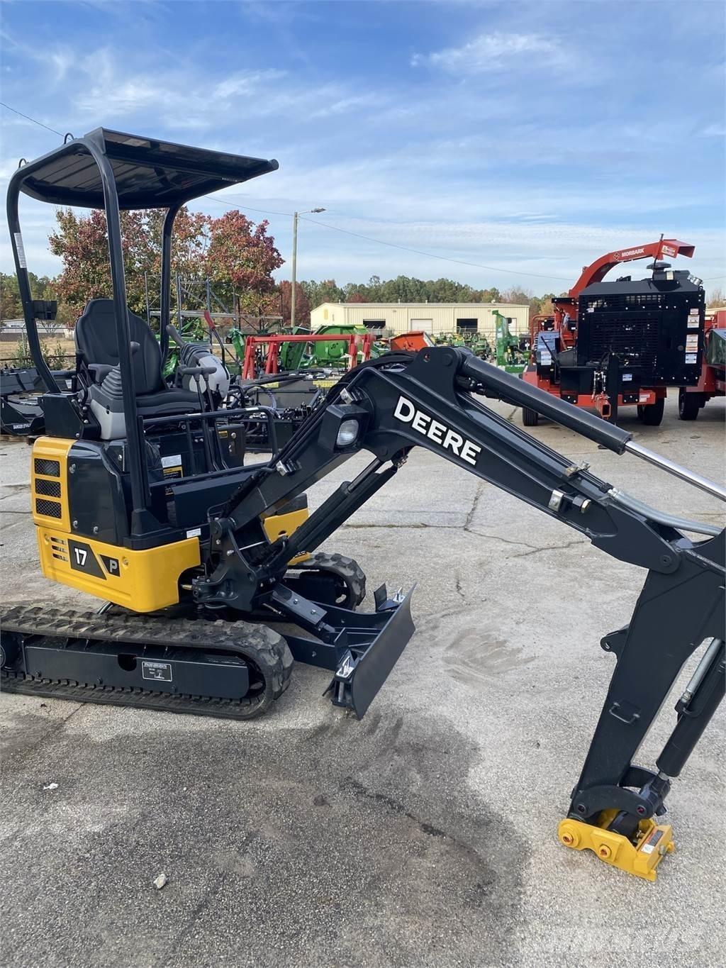 John Deere 17 P Mini ekskavatörler, 7 tona dek
